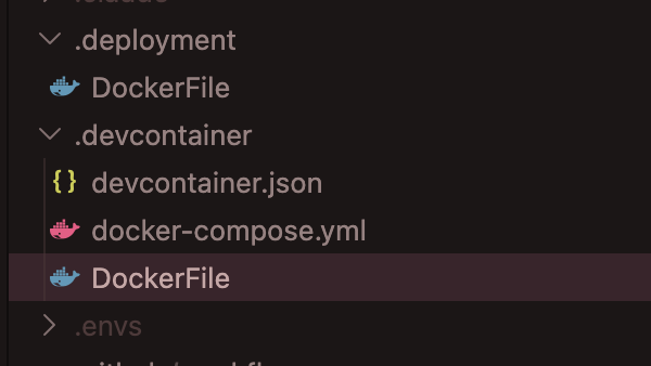 DockerFile structure
